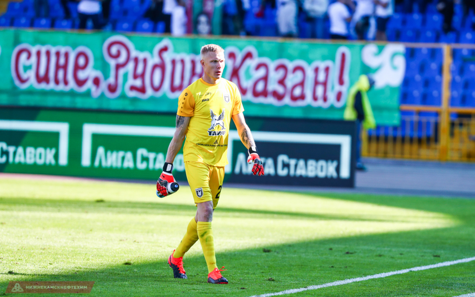 После игры Дюпин сетовал на защиту "Рубина". Фото: rubin-kazan.ru