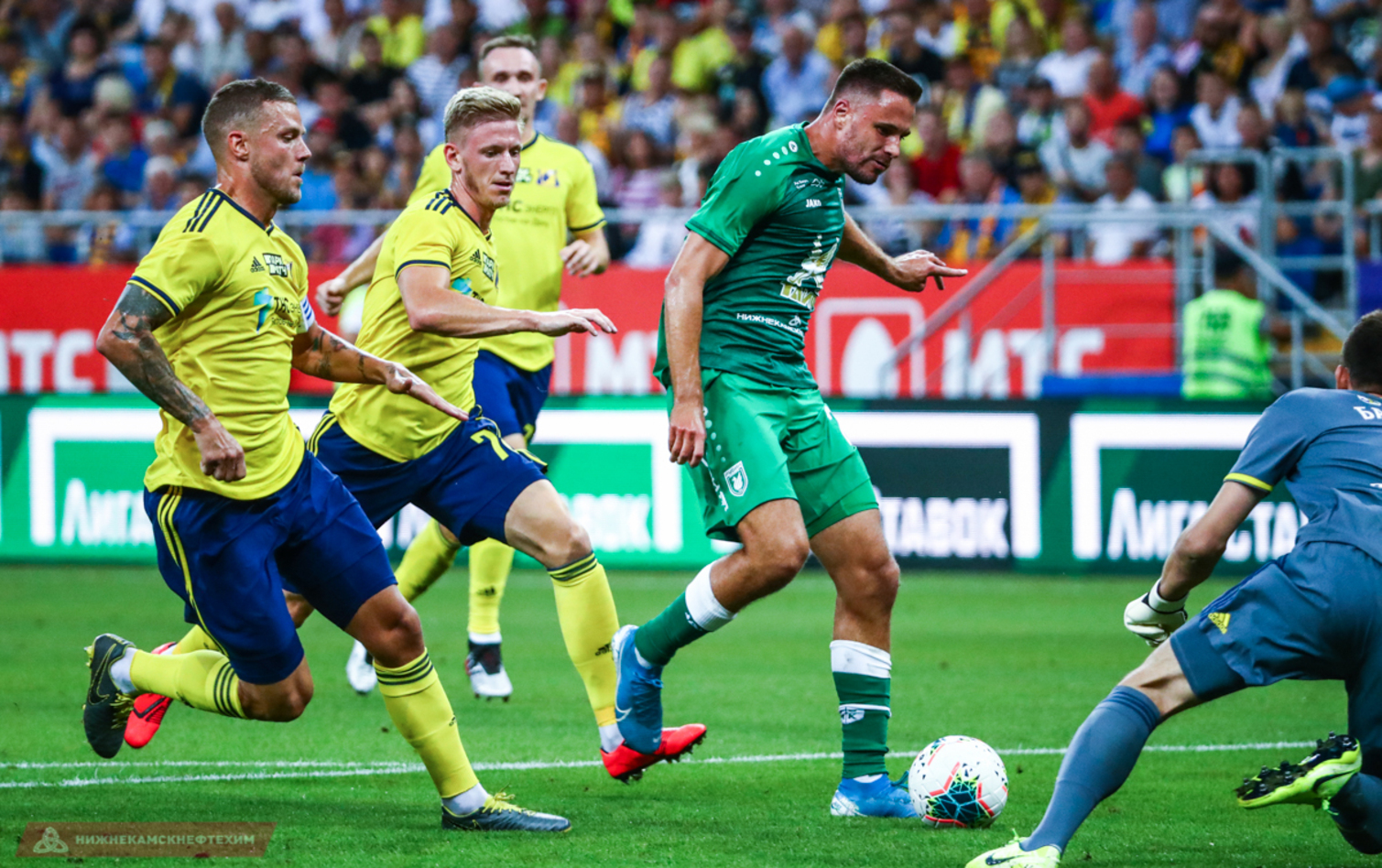 Марков открывает счет. фото: rubin-kazan.ru