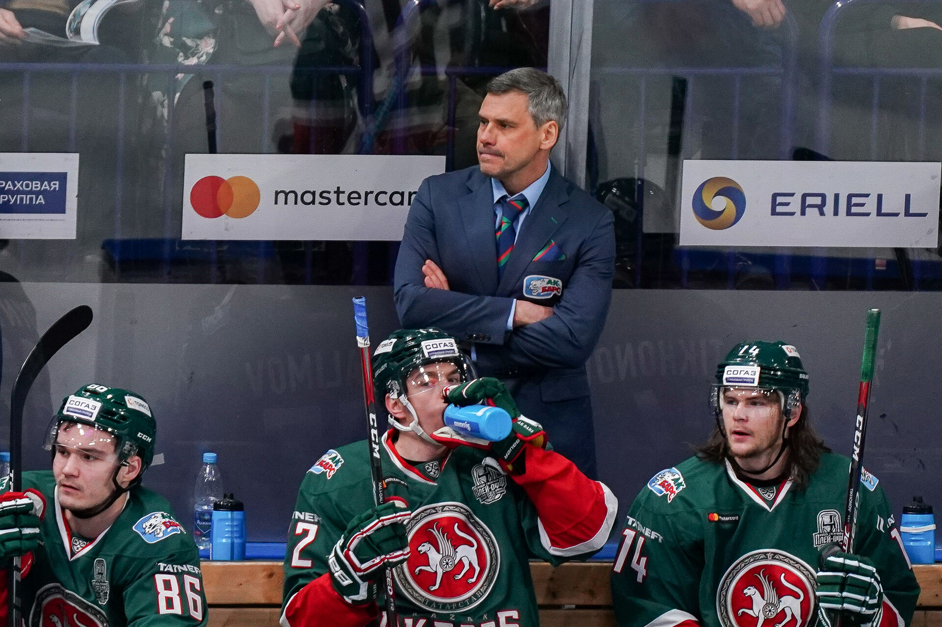 Дмитрий Квартальнов обошелся без ротации. фото: ak-bars.ru