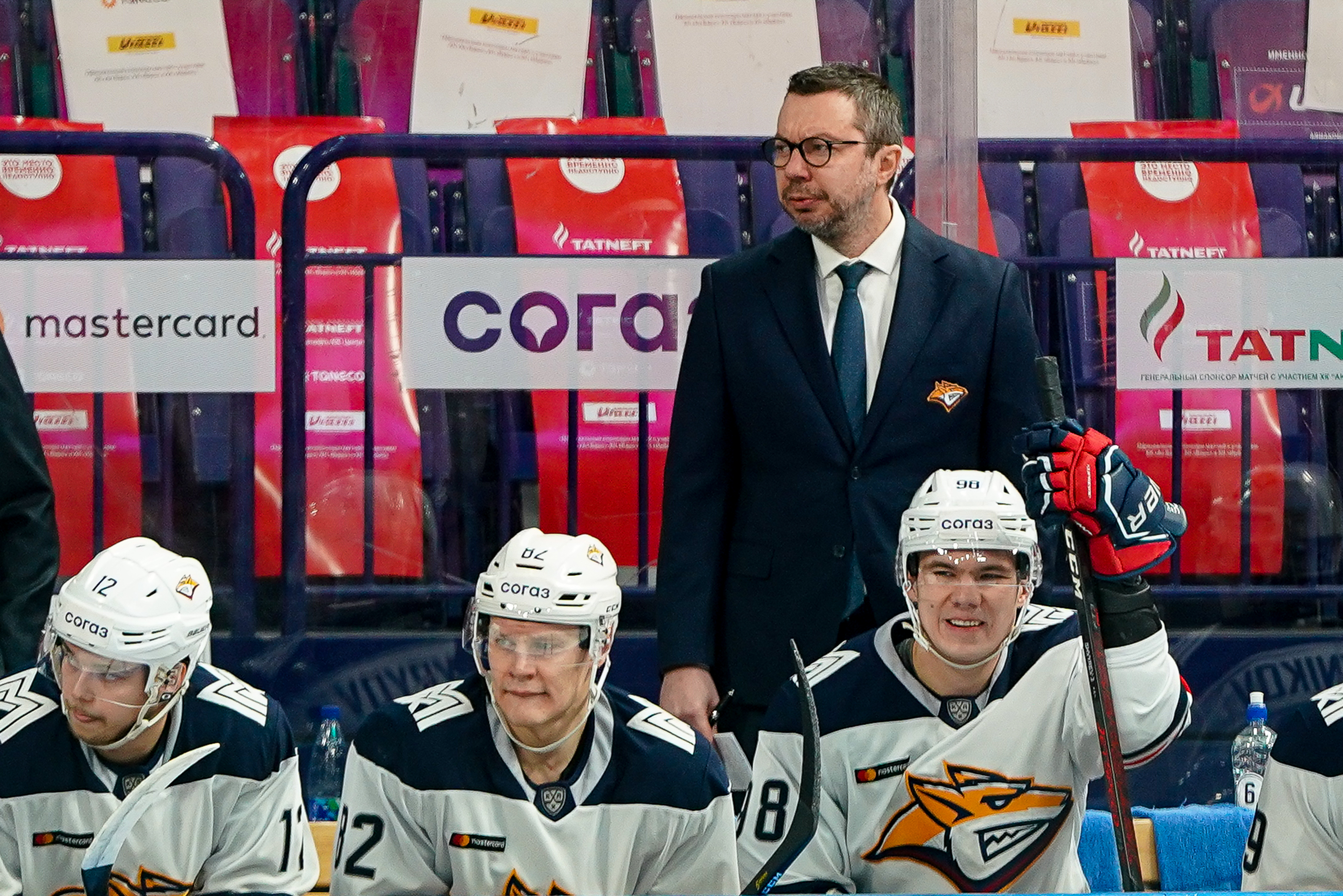 Главный тренер "Металлурга" Илья Воробьев. фото: ak-bars.ru