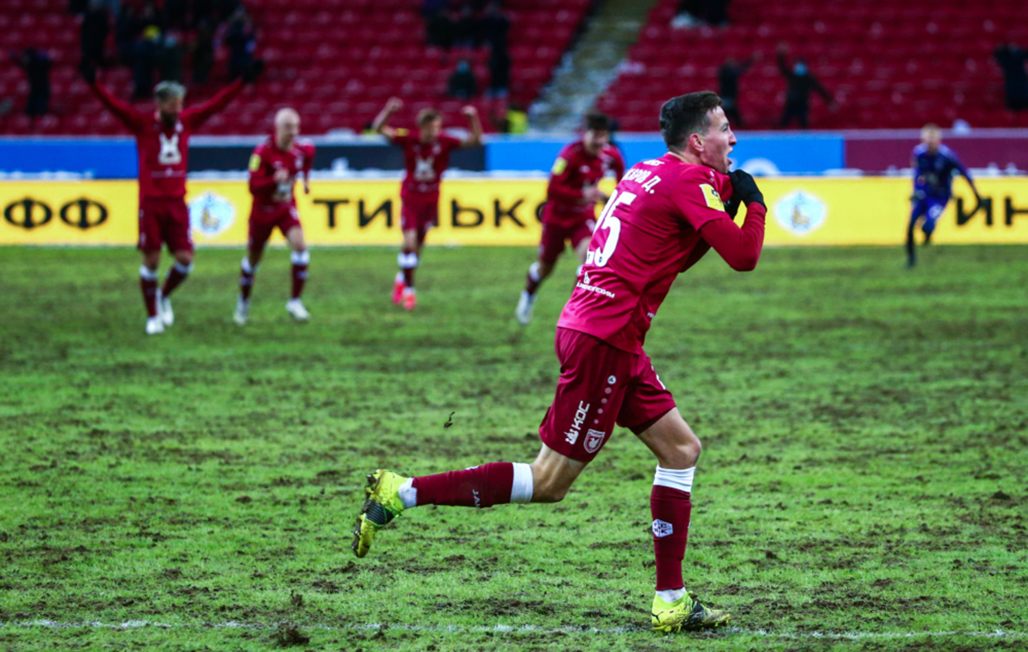 Макаров приносит победу "Рубину". фото: rubin-kazan.ru